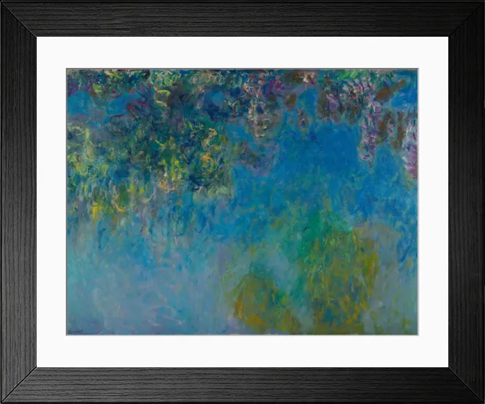 Framed Print : Wisteria, c. 1925. Artist: Monet, Claude (1840-1926) Framed Print : Wisteria, c. 1925. Artist: Monet, Claude (1840-1926)