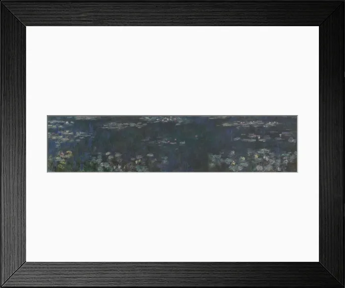 Framed Print : The Water Lilies - Green Reflections, 1914-1926. Artist: Monet, Claude (1840-1926) Framed Print : The Water Lilies - Green Reflections, 1914-1926. Artist: Monet, Claude (1840-1926)