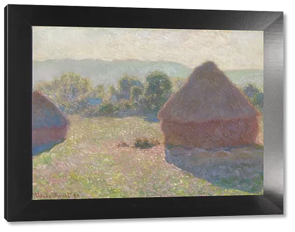 Haystacks, midday, 1890. Artist: Monet, Claude (1840-1926)