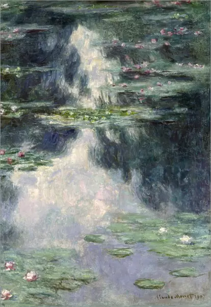 Pond with Water Lilies, 1907. Artist: Monet, Claude (1840-1926)