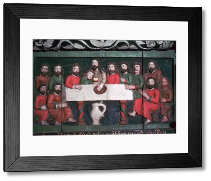 Framed Print : Painting of the last supper Framed Print : Painting of the last supper
