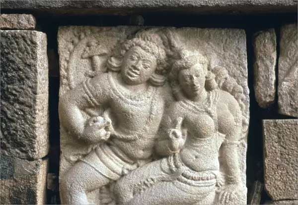 Relief of lovers at Isurumuni in Sri Lanka, 4th century