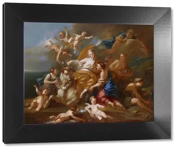 The Rape of Europa. Artist: Cazes, Pierre-Jacques (1676-1754)