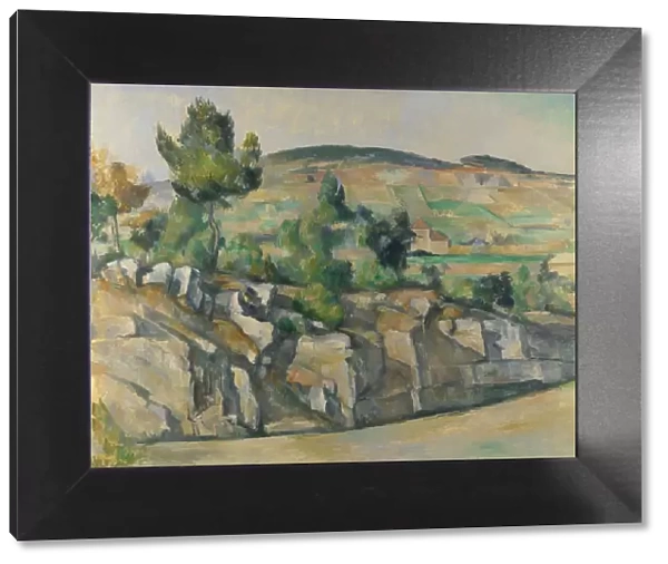 Hillside in Provence, c. 1890. Artist: Cezanne, Paul (1839-1906)