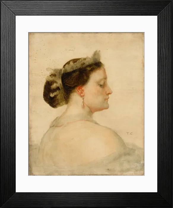 Framed Print : Portrait of Mathilde Bonaparte (1820-1904), Princesse Francaise. Artist: Couture, Thomas (1815-1879) Framed Print : Portrait of Mathilde Bonaparte (1820-1904), Princesse Francaise. Artist: Couture, Thomas (1815-1879)