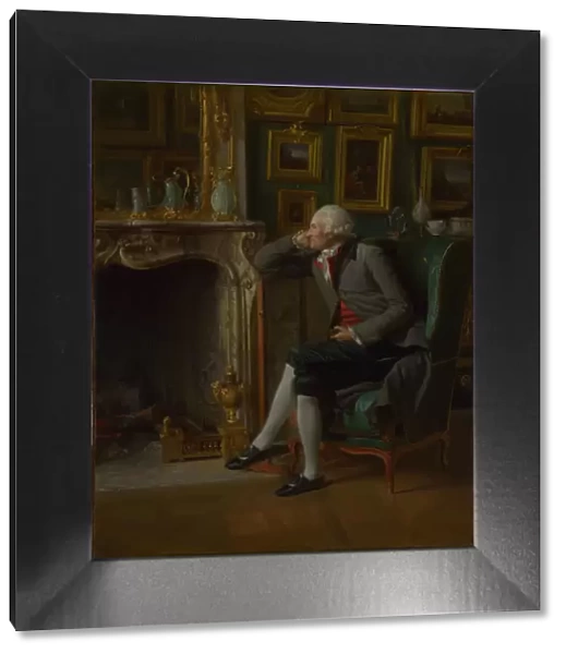 The Baron de Besenval in his Salon de Compagnie, 1791. Artist: Danloux, Henri-Pierre (1753-1809)