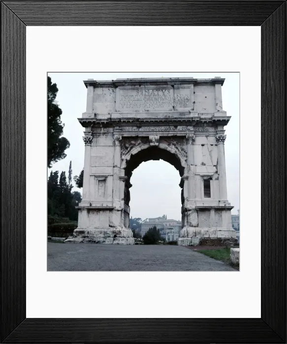 Framed Print : Arch of the Emperor Titus, 1st century Framed Print : Arch of the Emperor Titus, 1st century