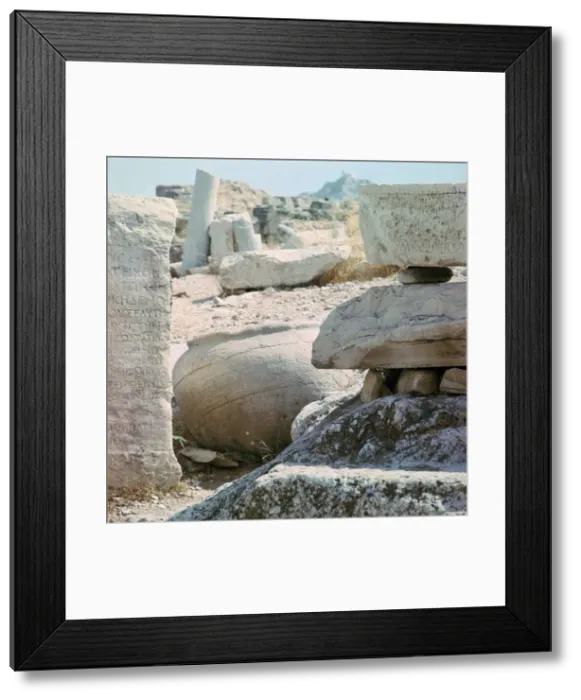 Framed Print : Shot of the Acropolis, 5th century BC Framed Print : Shot of the Acropolis, 5th century BC
