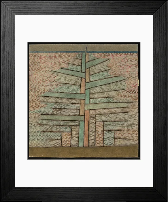 Framed Print : Pine tree, 1932. Artist: Klee, Paul (1879-1940) Framed Print : Pine tree, 1932. Artist: Klee, Paul (1879-1940)