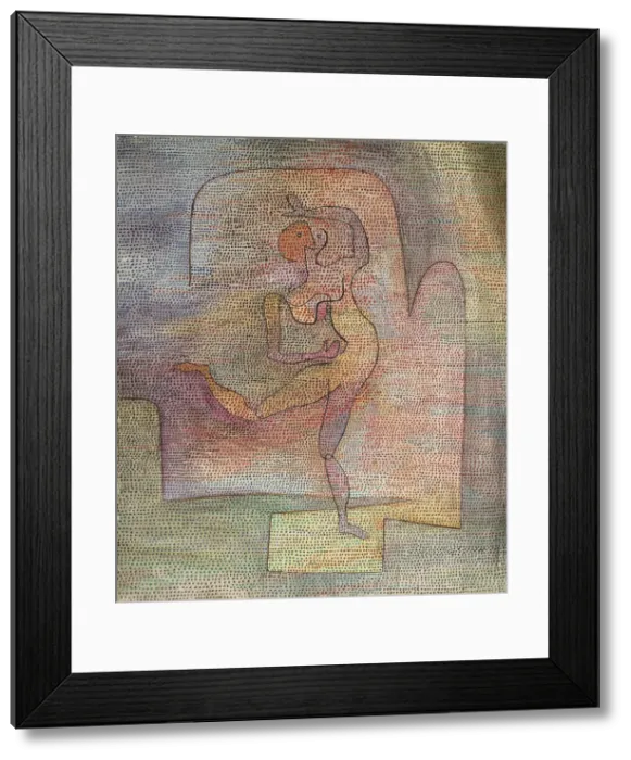 Framed Print : Dancer, 1932. Artist: Klee, Paul (1879-1940) Framed Print : Dancer, 1932. Artist: Klee, Paul (1879-1940)