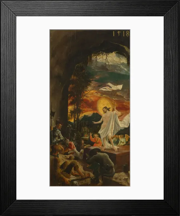Framed Print : The Resurrection of Christ, 1518. Artist: Altdorfer, Albrecht (c. 1480-1538) Framed Print : The Resurrection of Christ, 1518. Artist: Altdorfer, Albrecht (c. 1480-1538)