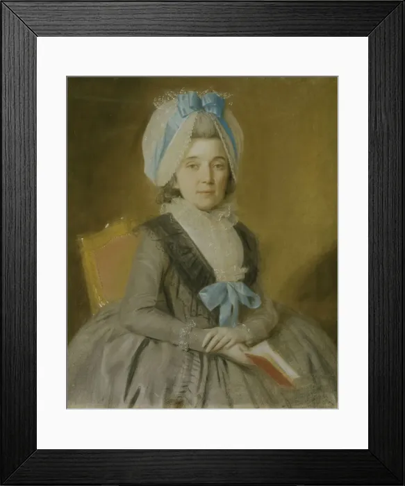 Framed Print : Portrait of Princess Praskovya Ivanovna Golitsyna (1734-1802). Artist: Bardou, Johann (active 1775-1788) Framed Print : Portrait of Princess Praskovya Ivanovna Golitsyna (1734-1802). Artist: Bardou, Johann (active 1775-1788)