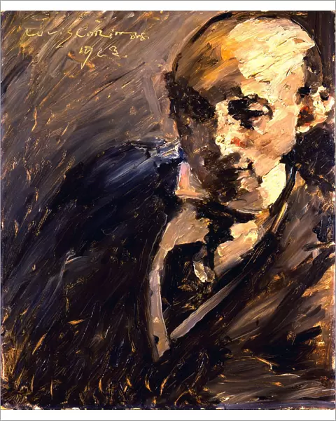 Portrait of Alfred Kuhn, 1923. Artist: Corinth, Lovis (1858-1925)