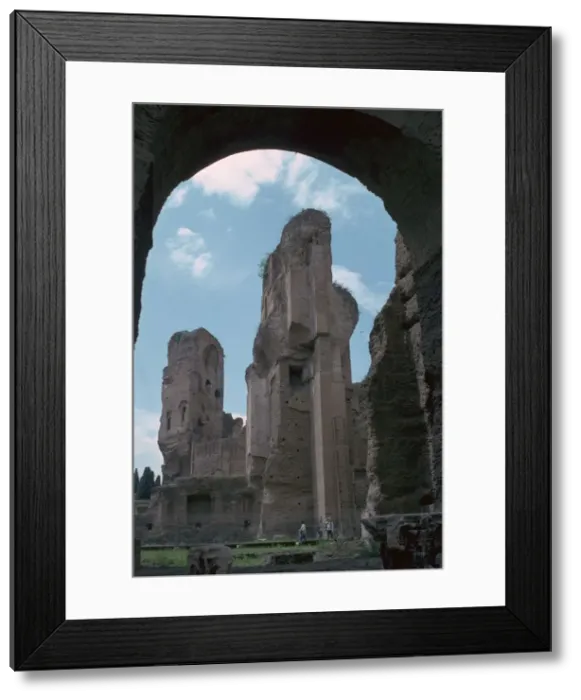 Framed Print : Baths of Caracalla, built by the Emperors instruction, 3rd century Framed Print : Baths of Caracalla, built by the Emperors instruction, 3rd century