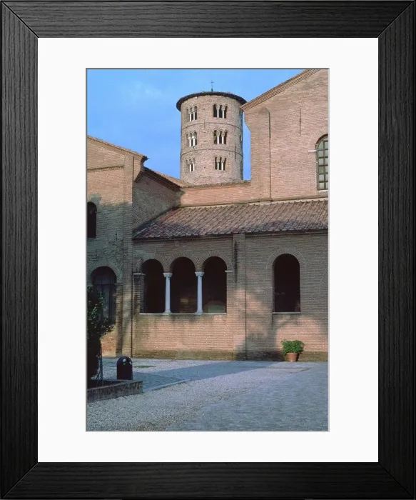 Framed Print : The Basilica of Sant Apollinare in Classe, 6th century Framed Print : The Basilica of Sant Apollinare in Classe, 6th century
