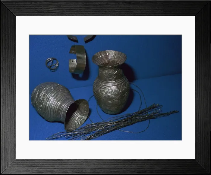 Framed Print : Artifacts from a deposition in Villenueve-Saint-Vistre, France Framed Print : Artifacts from a deposition in Villenueve-Saint-Vistre, France