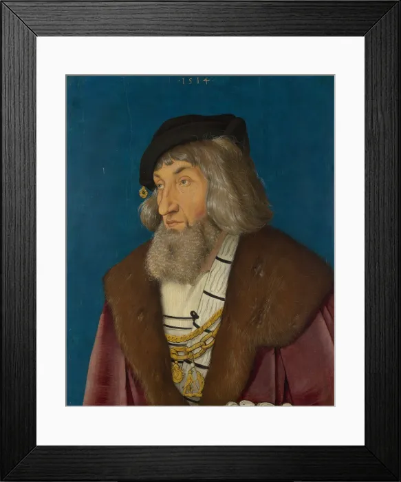 Framed Print : Portrait of a Man, 1514. Artist: Baldung, Hans (1484-1545) Framed Print : Portrait of a Man, 1514. Artist: Baldung, Hans (1484-1545)