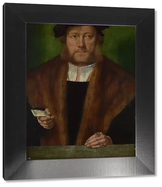 Portrait of a man, ca 1533-1534. Artist: Bruyn, Bartholomaeus (Barthel), the Elder (1493-1555)