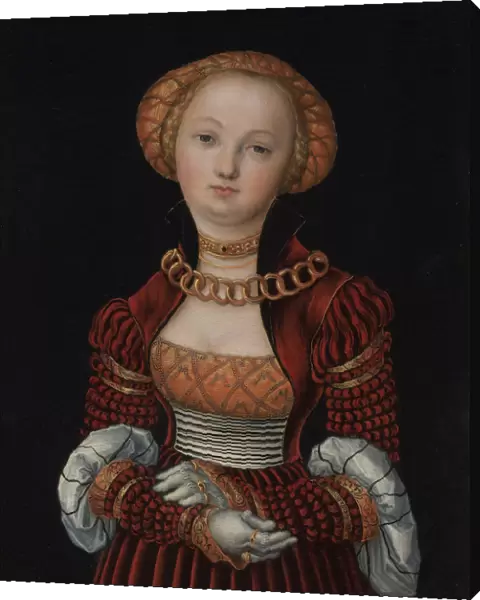 Portrait of a Woman, c. 1525. Artist: Cranach, Lucas, the Elder (1472-1553)