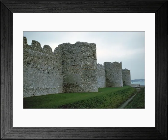 Framed Print : Roman fort of the Saxon shore, 3rd century Framed Print : Roman fort of the Saxon shore, 3rd century