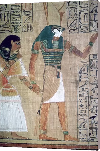 Detail from the Book of the Dead of Ani; sheet 4