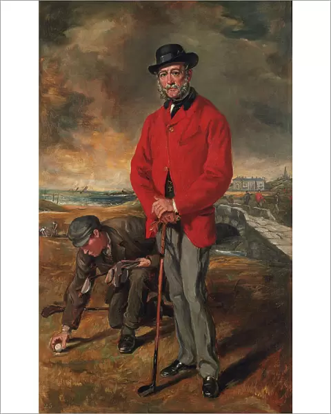 Portrait of John Whyte-Melville, of Bennochy and Strathkinness (1797-1883). Artist: Grant, Sir Francis (1803-1878)