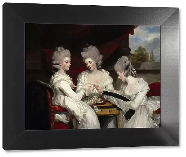 The Ladies Waldegrave, 1780. Artist: Reynolds, Sir Joshua (1732-1792)