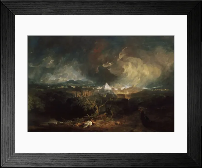 Framed Print : The Fifth Plague of Egypt, 1800. Artist: Turner, Joseph Mallord William (1775-1851) Framed Print : The Fifth Plague of Egypt, 1800. Artist: Turner, Joseph Mallord William (1775-1851)