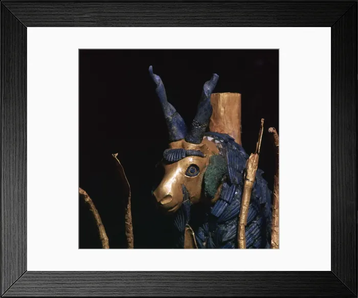 Framed Print : The Ram in a Thicket, from Ur, southern Iraq, c2600-c2400 BC Framed Print : The Ram in a Thicket, from Ur, southern Iraq, c2600-c2400 BC