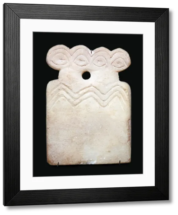Framed Print : Syrian Eye-goddess Framed Print : Syrian Eye-goddess