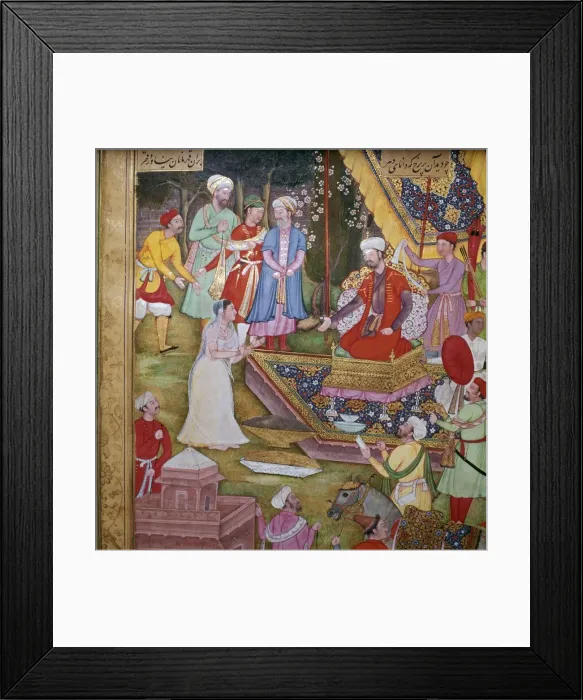 Framed Print : Alexander the Great being beseeched to save an idol from destruction, 16th century Framed Print : Alexander the Great being beseeched to save an idol from destruction, 16th century
