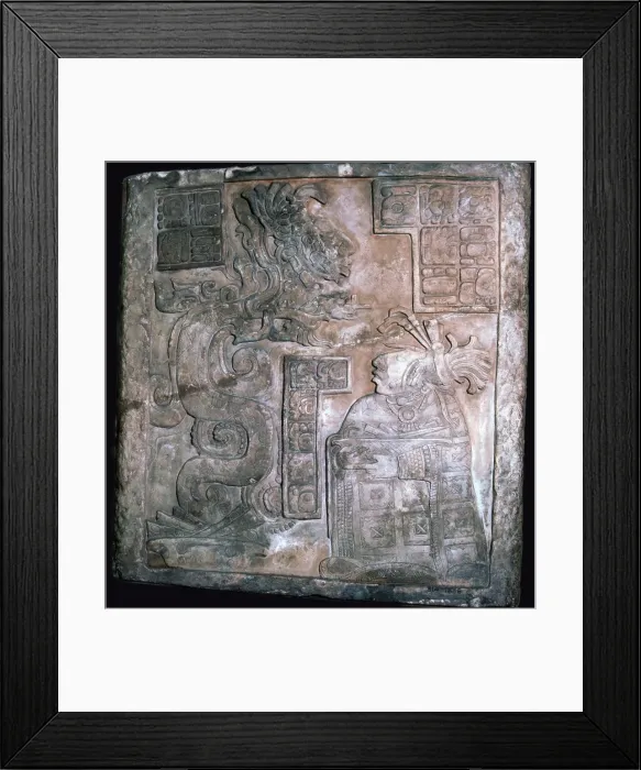 Framed Print : The Yaxchilan Lintels, 8th century Framed Print : The Yaxchilan Lintels, 8th century