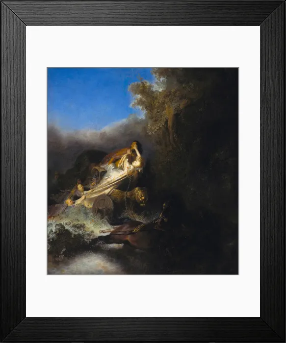 Framed Print : The Abduction of Proserpina, ca 1631. Artist: Rembrandt van Rhijn (1606-1669) Framed Print : The Abduction of Proserpina, ca 1631. Artist: Rembrandt van Rhijn (1606-1669)