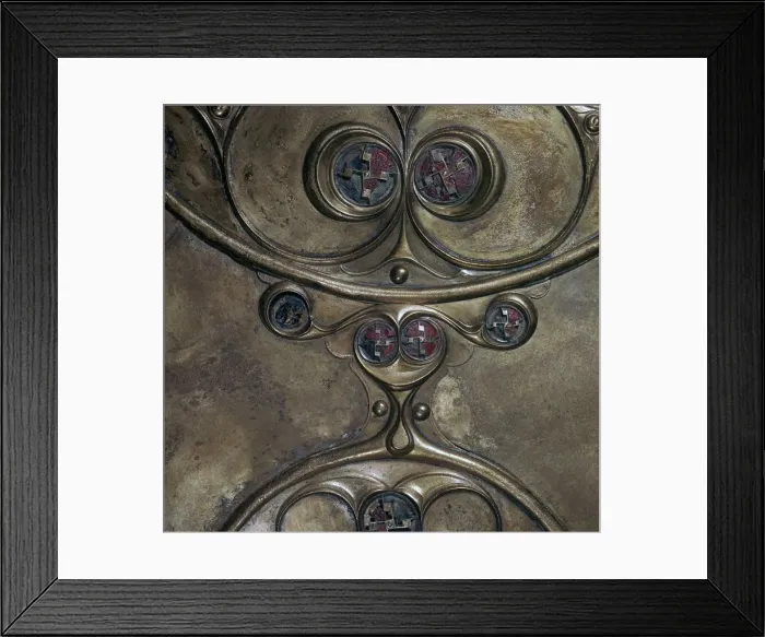 Framed Print : Detail of the Battersea Shield, Iron Age, c350-c50 BC Framed Print : Detail of the Battersea Shield, Iron Age, c350-c50 BC
