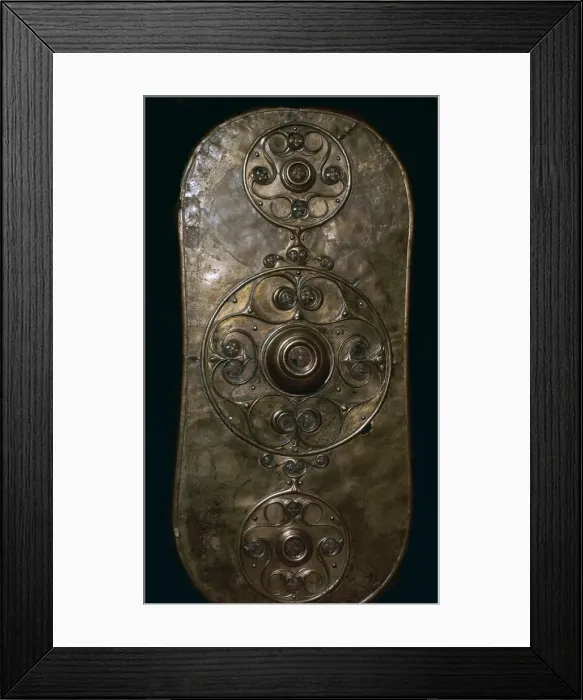 Framed Print : The La Tene style Battersea shield Framed Print : The La Tene style Battersea shield
