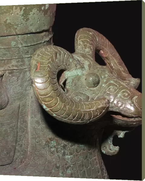 Chinese bronze ritual vessel, 12th century BC