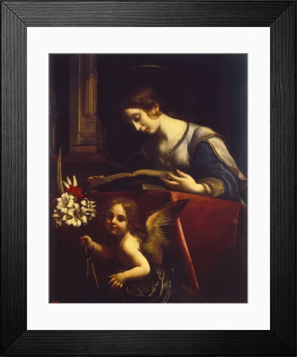 Framed Print : Saint Catherine, 1670. Artist: Dolci, Carlo (1616-1686) Framed Print : Saint Catherine, 1670. Artist: Dolci, Carlo (1616-1686)