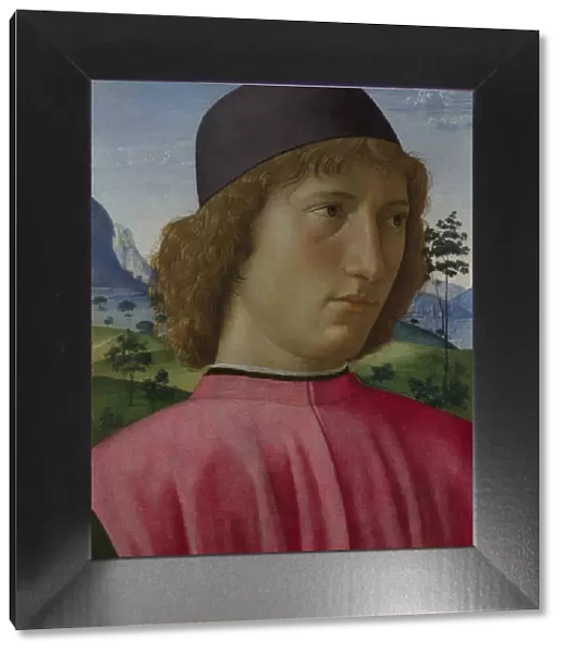 Portrait of a Young Man in Red, ca 1485. Artist: Ghirlandaio, Domenico (1449?1494)