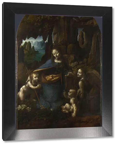 The Virgin of the Rocks, Between 1492 and 1508. Artist: Leonardo da Vinci (1452-1519)