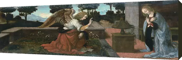 The Annunciation, 1478. Artist: Leonardo da Vinci (1452-1519)