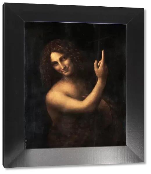 Saint John the Baptist, 1513-1516. Artist: Leonardo da Vinci (1452-1519)