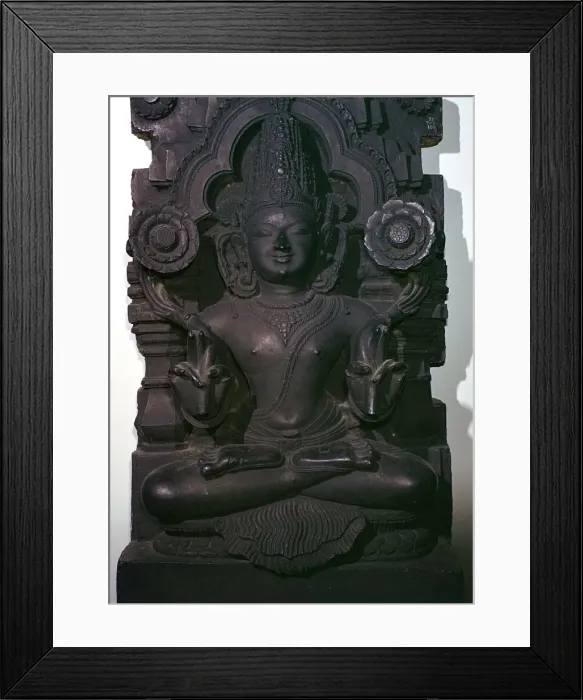 Framed Print : Depiction of the sun god Surya, 13th century Framed Print : Depiction of the sun god Surya, 13th century