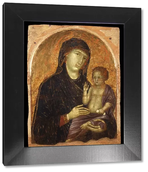 Madonna with Child, Second half of 13th century. Artist: Duccio di Buoninsegna (1260-1318)