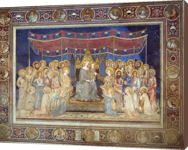 Maesta, 1315-1321. Artist: Martini, Simone, di (1280  /  85-1344)