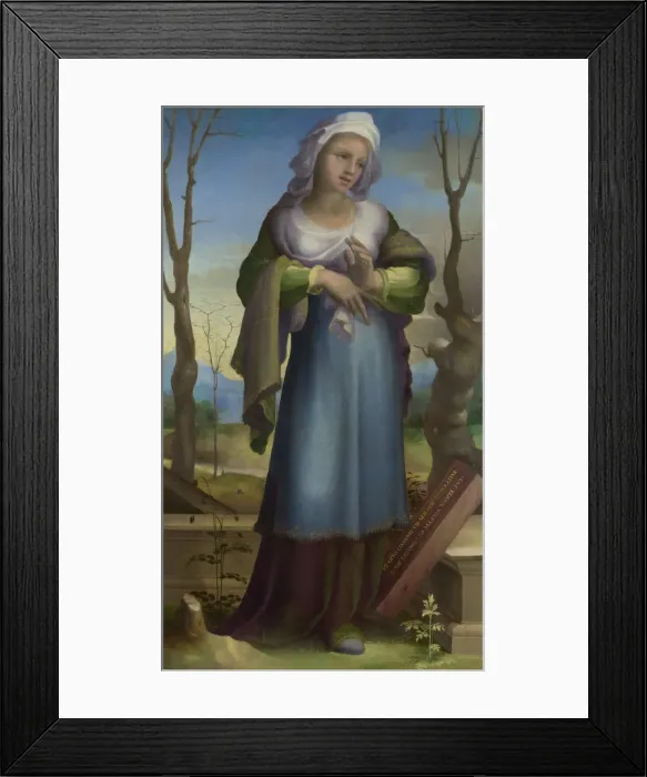 Framed Print : Marcia, c. 1519. Artist: Beccafumi, Domenico (1486-1551) Framed Print : Marcia, c. 1519. Artist: Beccafumi, Domenico (1486-1551)