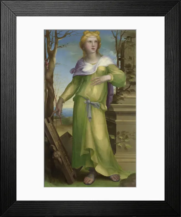 Framed Print : Tanaquil, c. 1519. Artist: Beccafumi, Domenico (1486-1551) Framed Print : Tanaquil, c. 1519. Artist: Beccafumi, Domenico (1486-1551)
