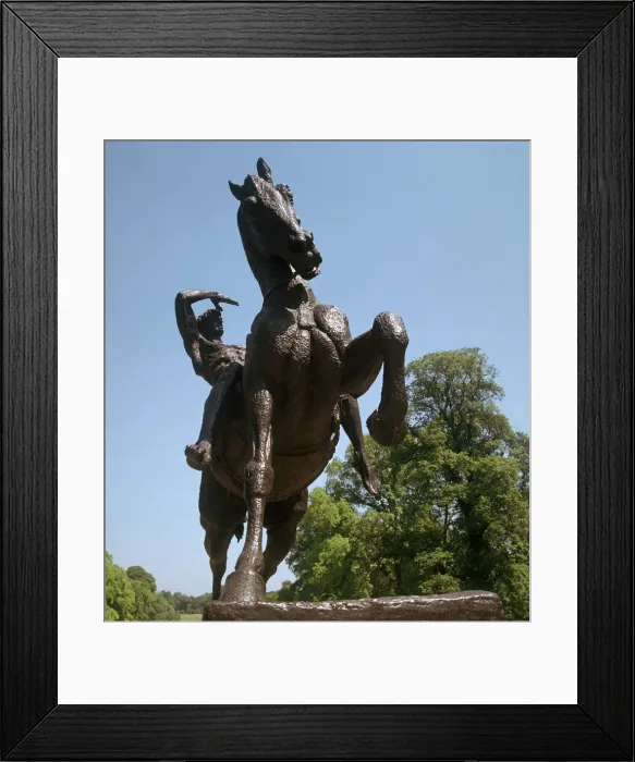 Framed Print : Statue known as Physical Energy, 1900s, Artist: George Frederick Watts Framed Print : Statue known as Physical Energy, 1900s, Artist: George Frederick Watts