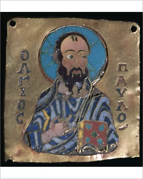 Miniature depiction of St Paul, 10th century