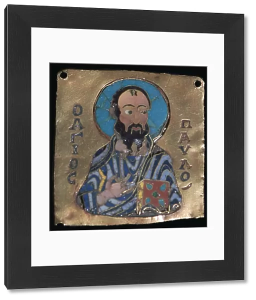 Miniature depiction of St Paul, 10th century