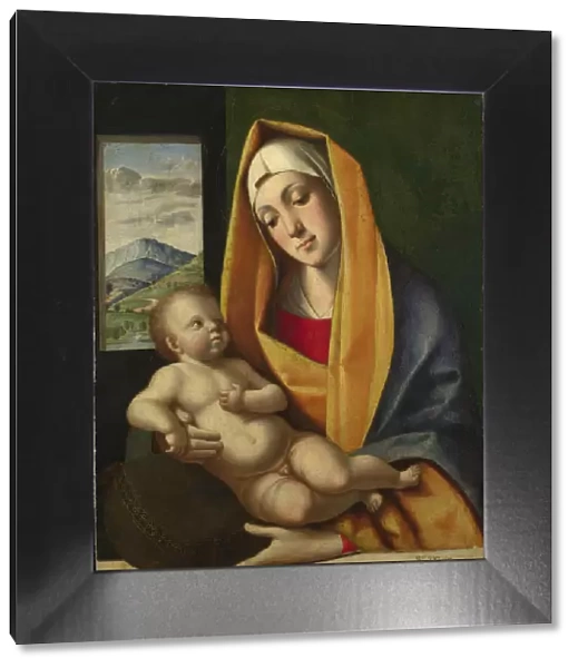 The Virgin and Child, ca 1483. Artist: Vivarini, Alvise (ca. 1446-ca. 1505)